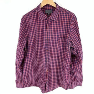 Vince plaid button down